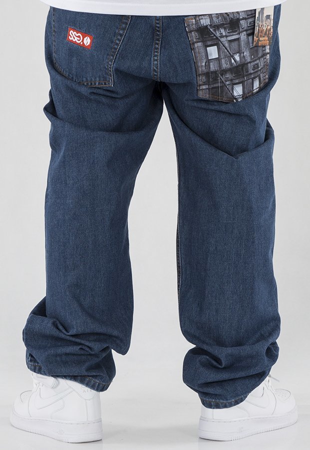 Spodnie SSG Baggy Stair Pocket medium blue