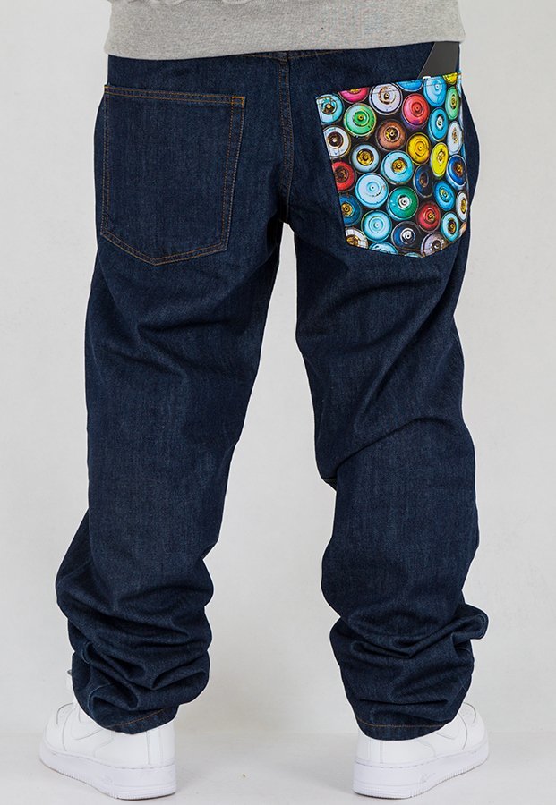 Spodnie SSG Cans Regular dark blue