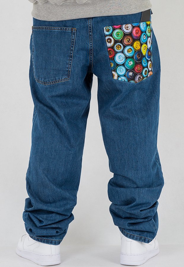 Spodnie SSG Cans Regular light blue