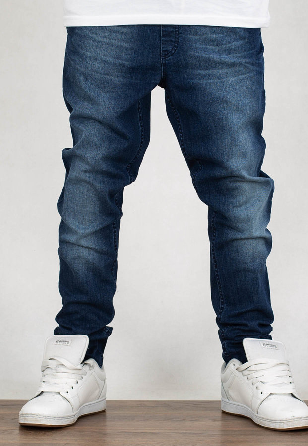 Spodnie SSG Jeans Skinny Przecierane medium