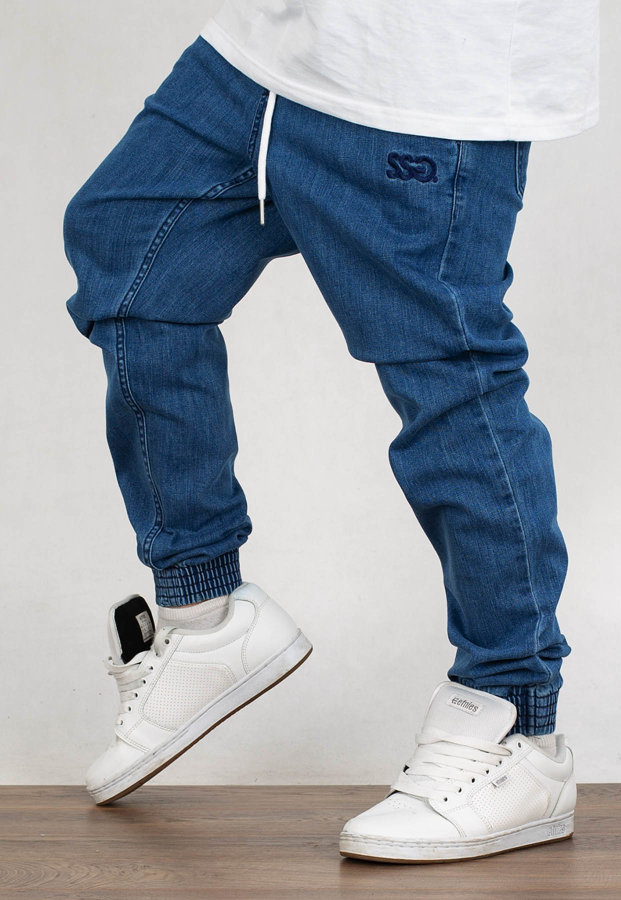 Spodnie SSG Jeansy Slim Front SSG jeans light