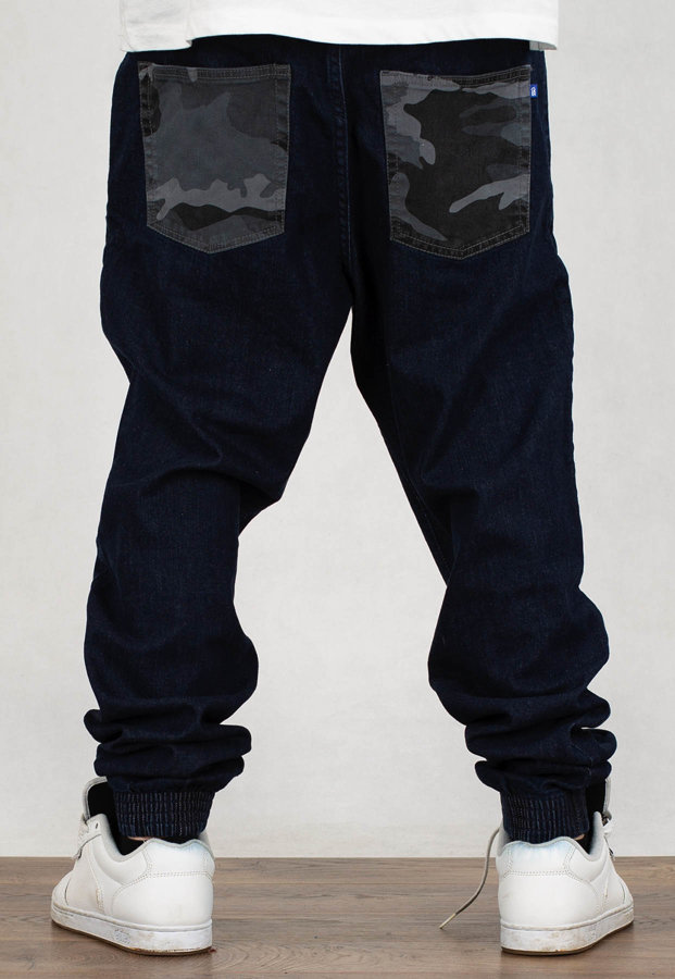Spodnie SSG Jogger Jeans Slim Pocket Moro BW dark