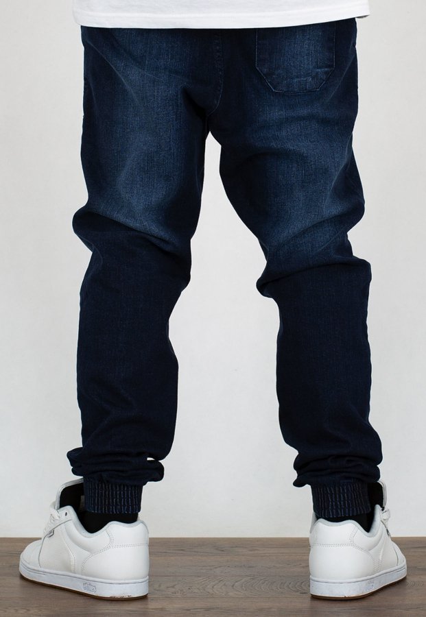 Spodnie SSG Jogger Premium Jeans Wycierane Dark Przecierane