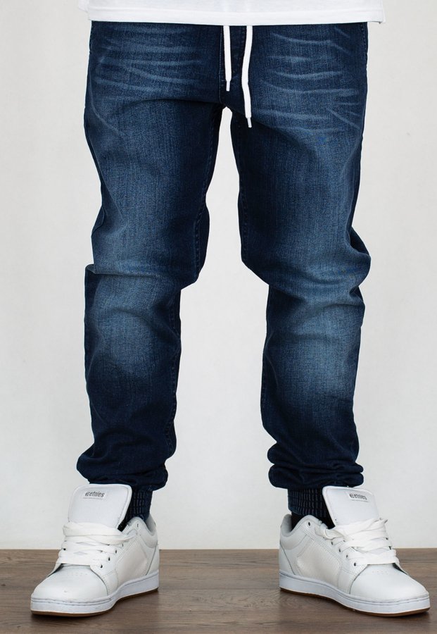 Spodnie SSG Jogger Premium Jeans Wycierane Medium Przecierane