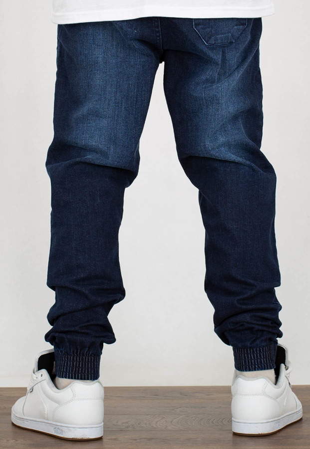 Spodnie SSG Jogger Premium Jeans Wycierane medium Przecierane