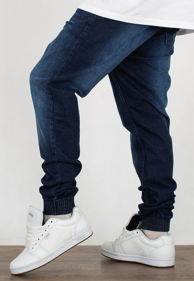 Spodnie SSG Jogger Premium Jeans Wycierane medium Przecierane
