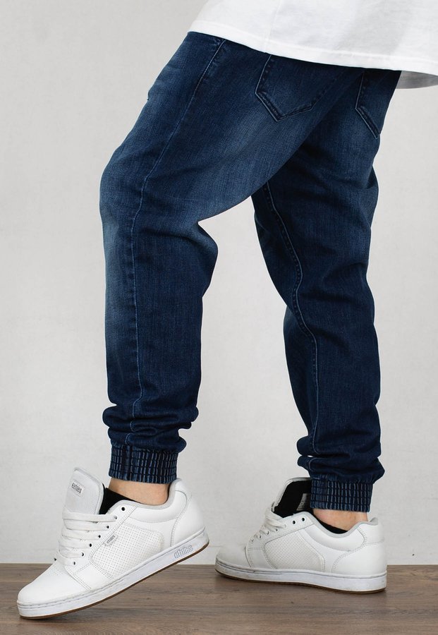 Spodnie SSG Jogger Premium Jeans wycierane z przetarciami
