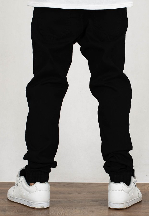Spodnie SSG Jogger Slim Double Pocket Classic Jeans Classic czarny jeans