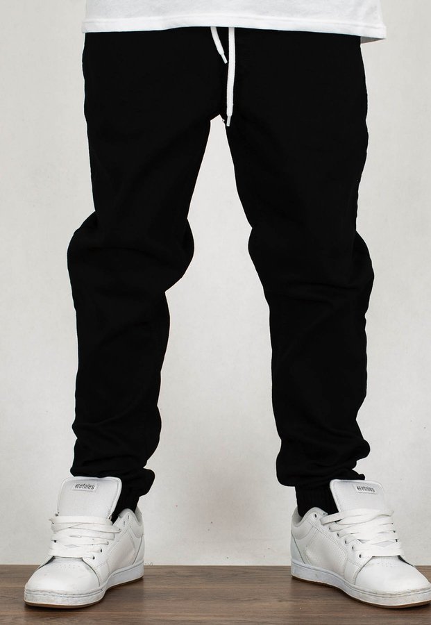 Spodnie SSG Jogger Slim Double Pocket Classic Jeans Classic czarny jeans