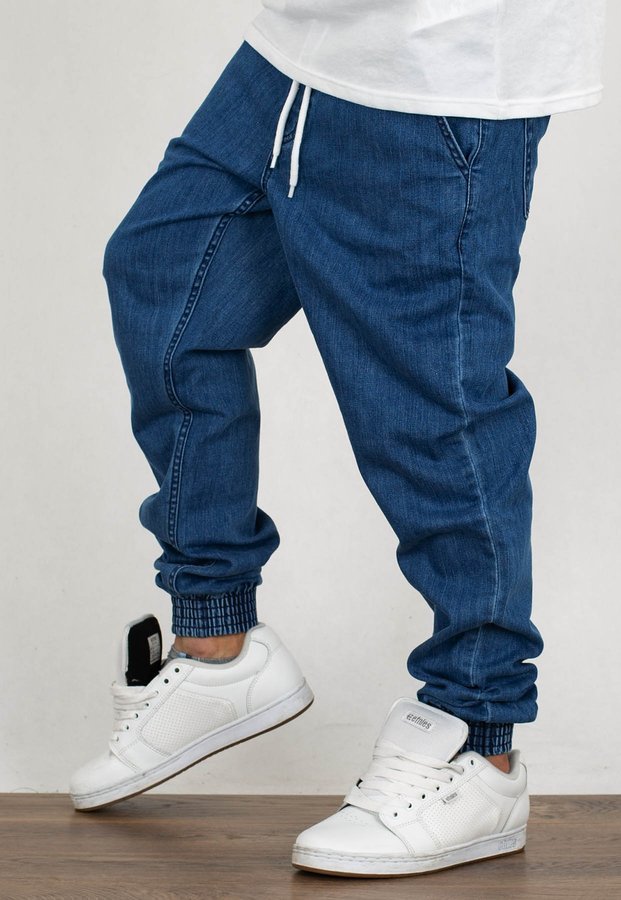 Spodnie SSG Jogger Slim Double Pocket Classic jeans Classic light