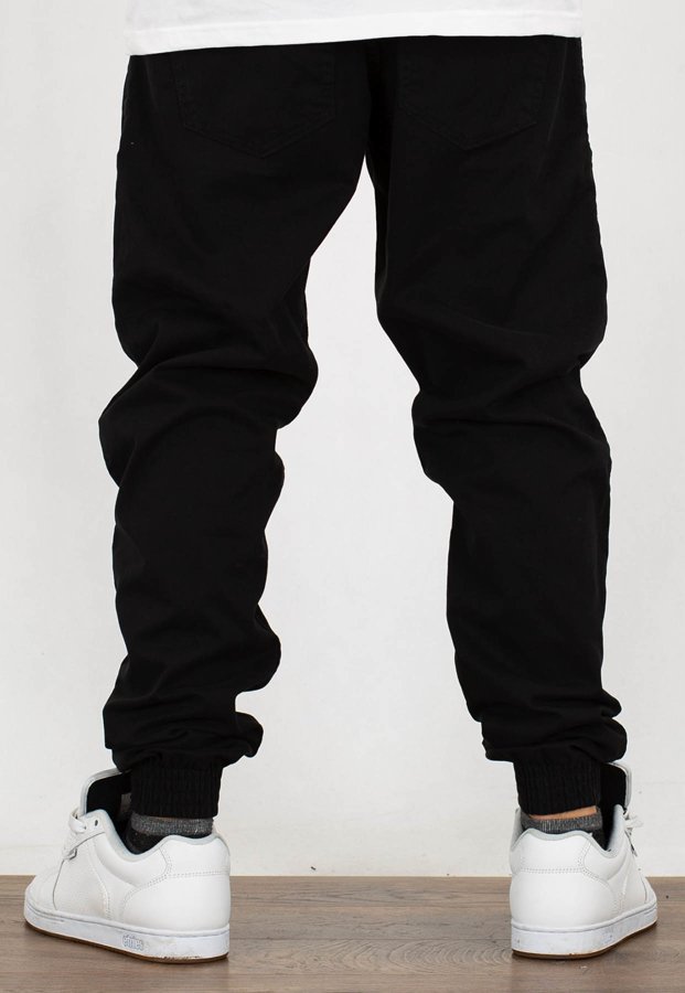 Spodnie SSG Jogger Slim Double Pocket Tkaninowe czarne