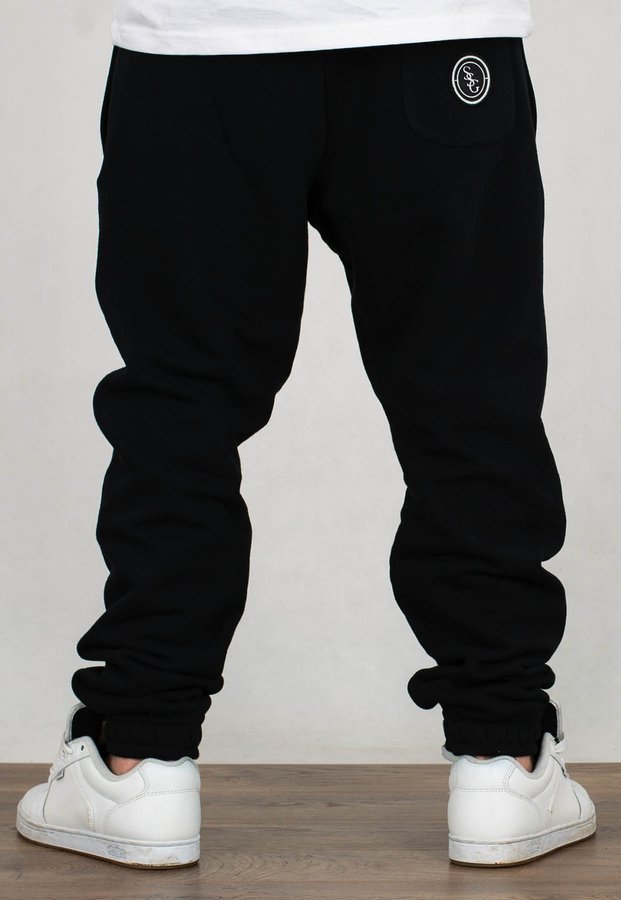 Spodnie SSG Jogger Slim Front czarne