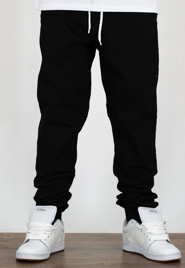 Spodnie SSG Jogger Slim Jeans Black czarne