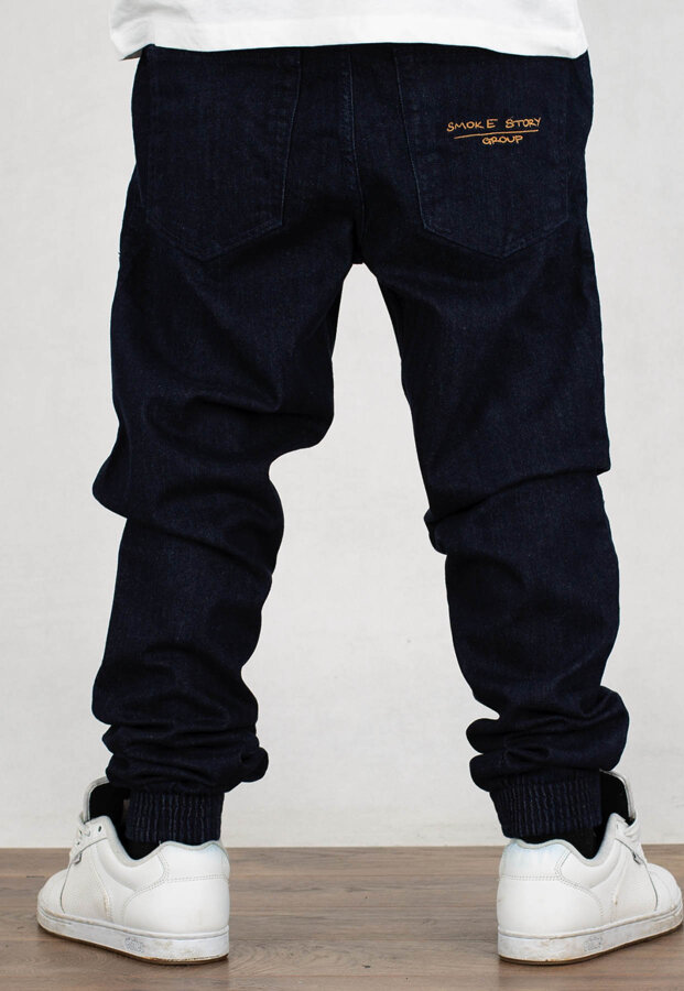 Spodnie SSG Jogger Slim Jeans Group Line dark jeans