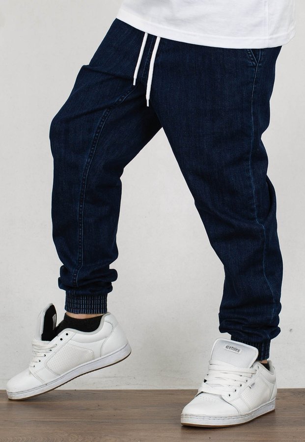 Spodnie SSG Jogger Slim Jeans Haft medium