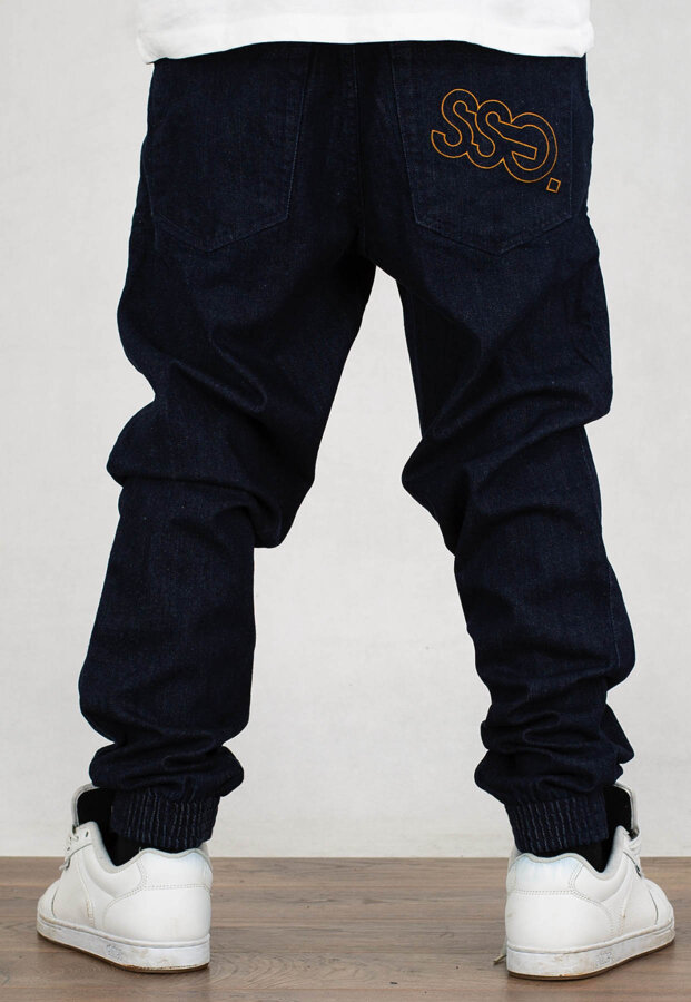 Spodnie SSG Jogger Slim Jeans Outline SSG dark jeans