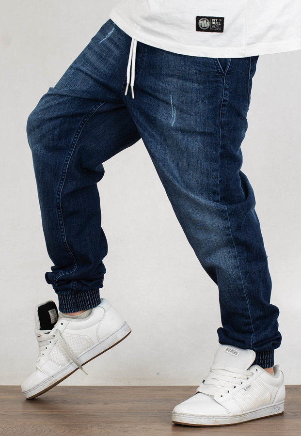 Spodnie SSG Jogger Slim Jeans z Dziurami Skin Pocket medium