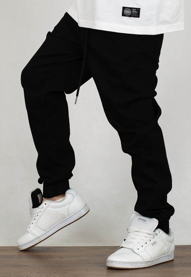 Spodnie SSG Jogger Slim Outline SSG czarny jeans