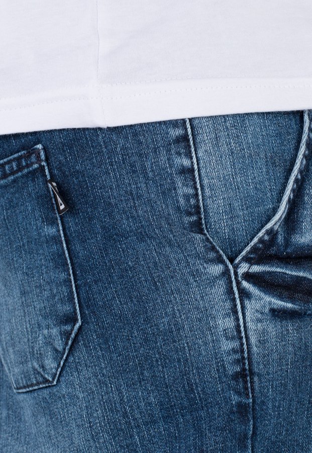 Spodnie SSG Joggery Jeans Wycierane Z Przytarciami