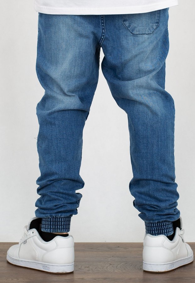 Spodnie SSG Joggery Premium Jeans wycierane z dziurami