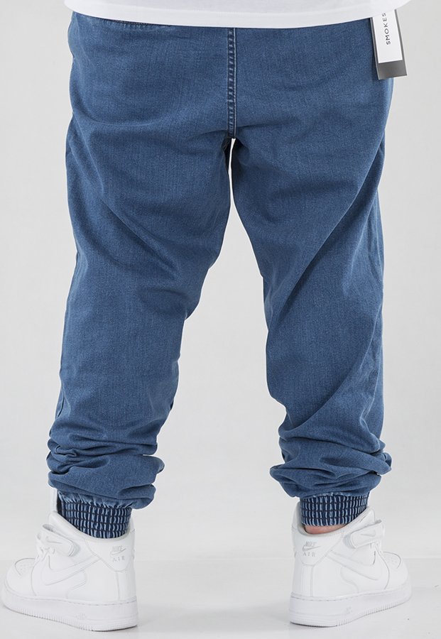 Spodnie SSG Joggery Regular Jeans Z Gumą light