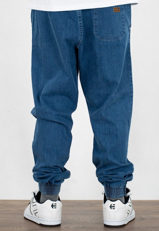 Spodnie SSG Joggery Regular Z Gumą Tag Jeans light