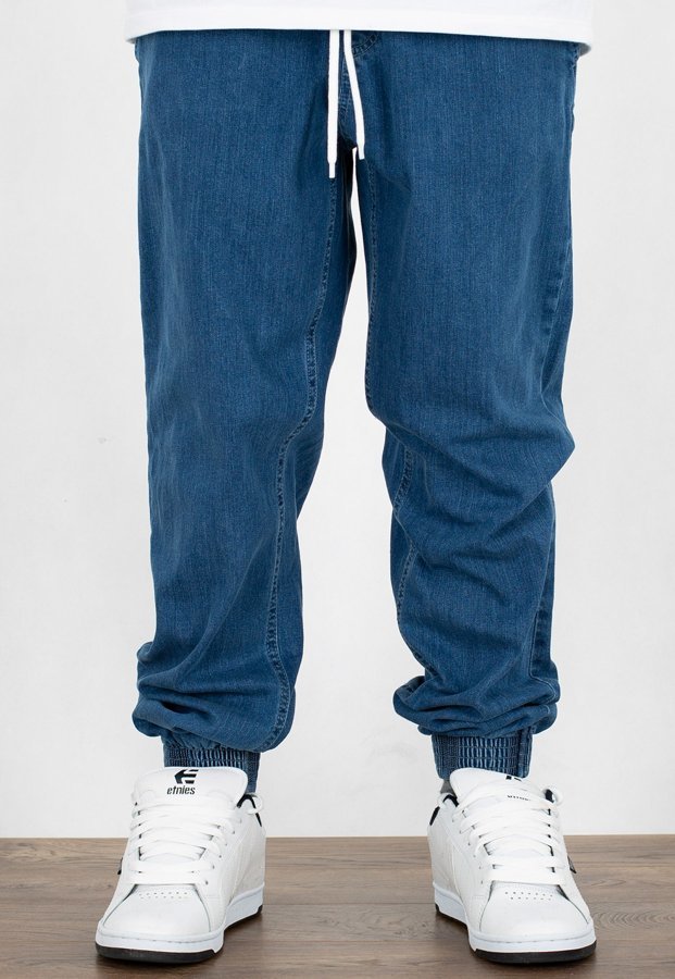 Spodnie SSG Joggery Regular Z Gumą Tag Jeans light