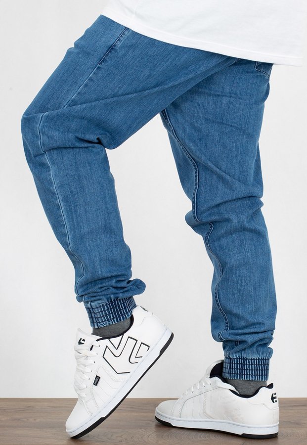 Spodnie SSG Joggery Slim Jeans Classic light blue