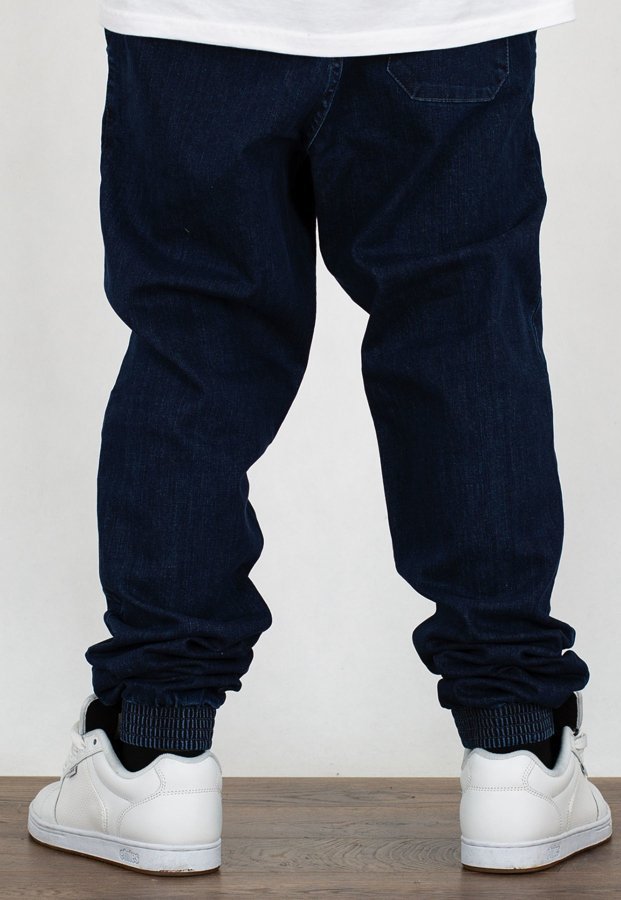 Spodnie SSG Joggery Slim Jeans Haft medium