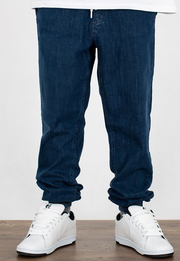 Spodnie SSG Joggery Slim Jeans Slim Classic medium blue