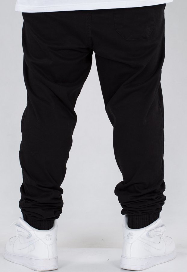 Spodnie SSG Joggery Slim Klasyk czarne