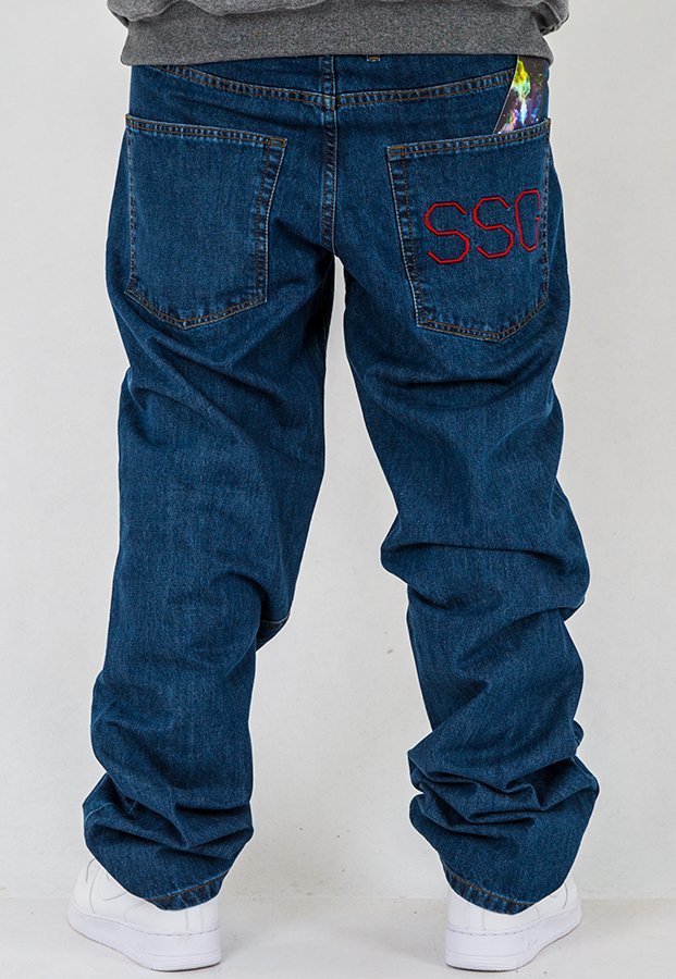 Spodnie SSG SSG Regular medium blue