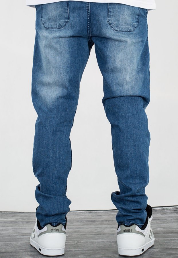 Spodnie SSG Straight Fit Stretch Guma medium cieniowane