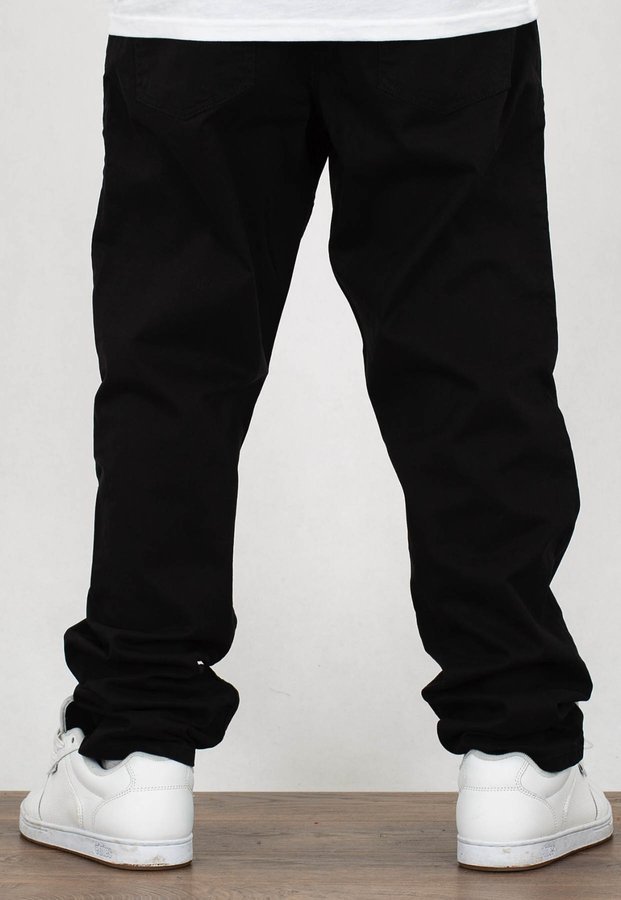 Spodnie SSG Stretch Skinny Jeans Guma czarne