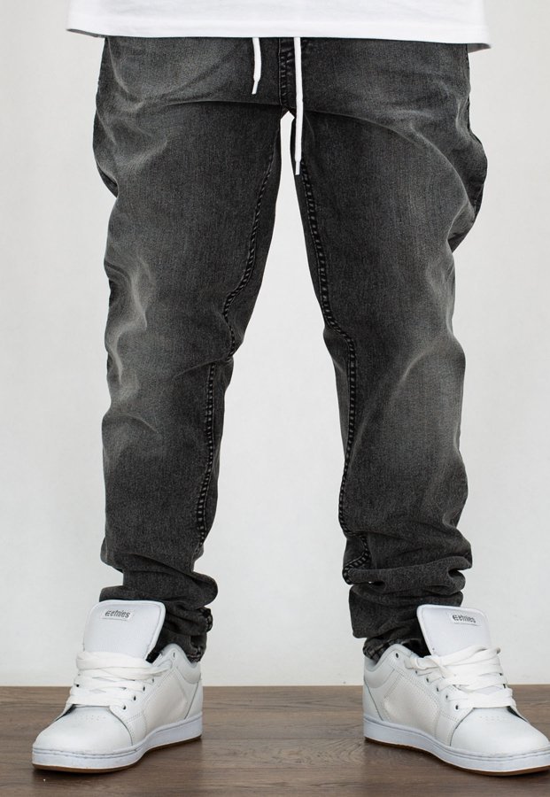 Spodnie SSG Stretch Skinny Jeans Guma szare