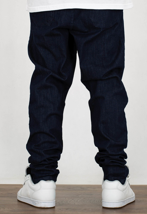 Spodnie SSG Stretch Straight Fit Jeans Guma Dark