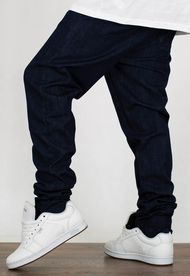 Spodnie SSG Stretch Straight Fit Jeans Guma Dark