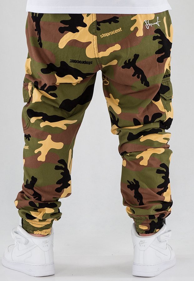 Spodnie Stoprocent Joggery Army camo