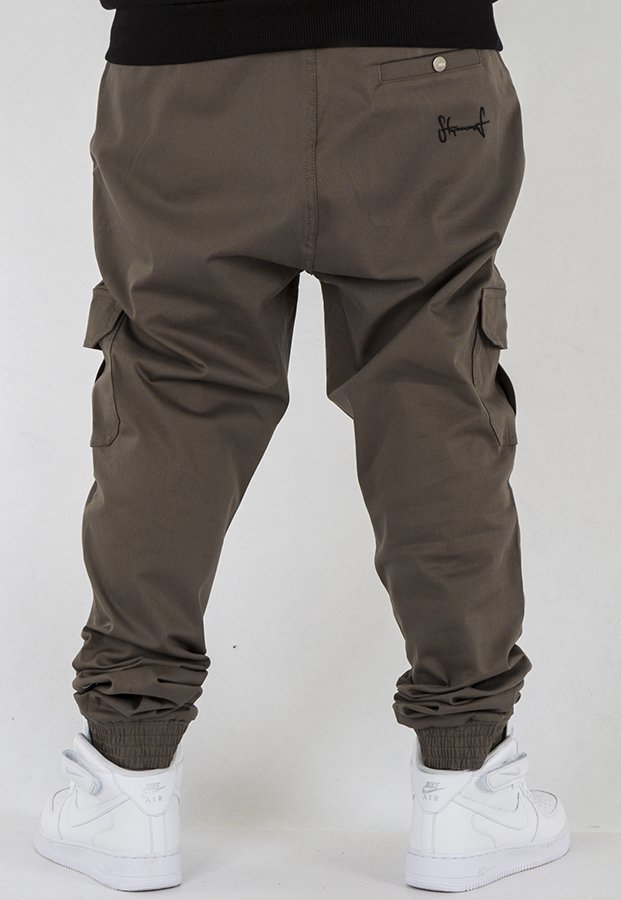 Spodnie Stoprocent Joggery Army khaki