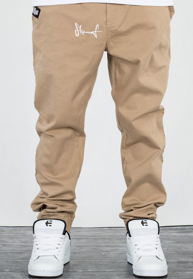 Spodnie Stoprocent Joggery Classic 17 beige