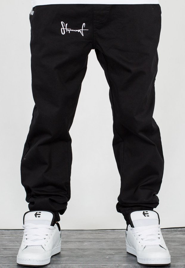 Spodnie Stoprocent Joggery Classic 17 czarne