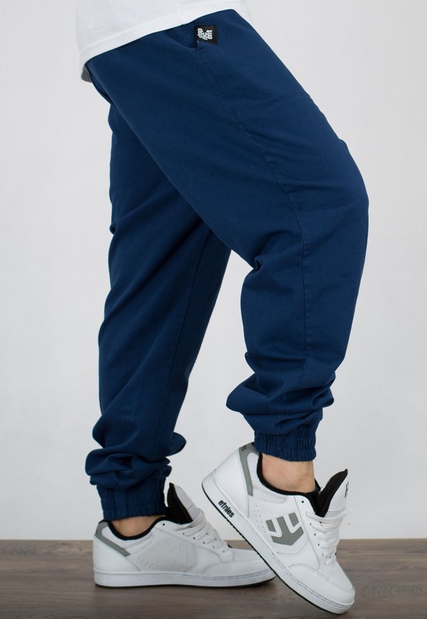 Spodnie Stoprocent Joggery Classic 18 niebieskie