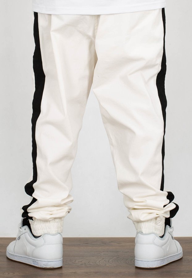 Spodnie Stoprocent Joggery Classic 19 Lampas White