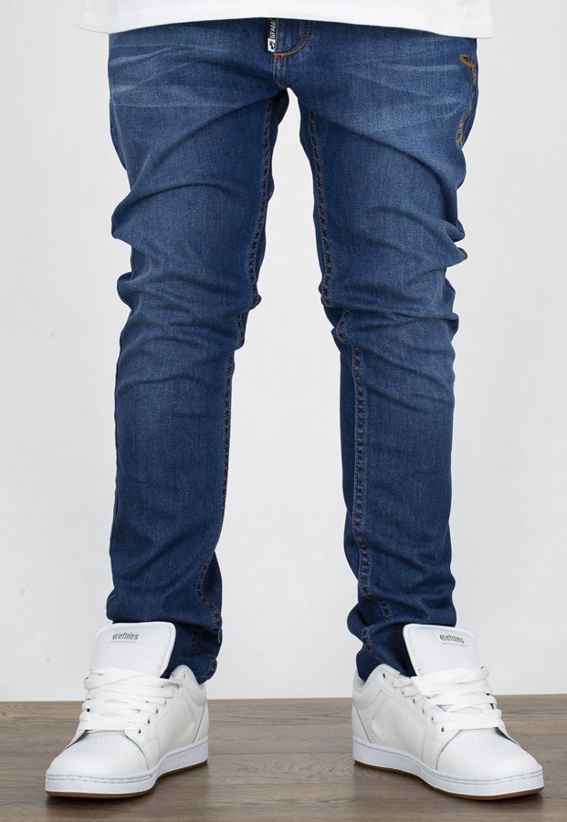 Spodnie Stoprocent SJ Super Slim SliceTag blue