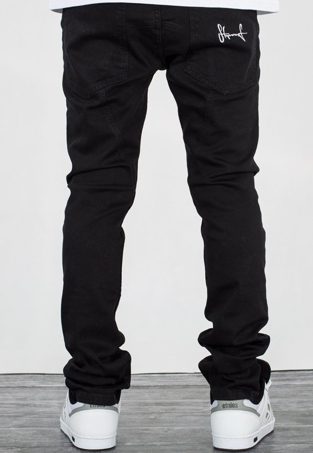 Spodnie Stoprocent Skinny Jeans Black