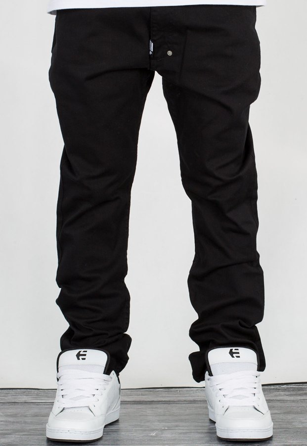 Spodnie Stoprocent Slim Low Classic black