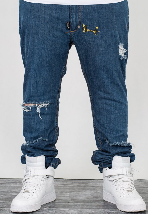 Spodnie Stoprocent Slim Low Split Jeans