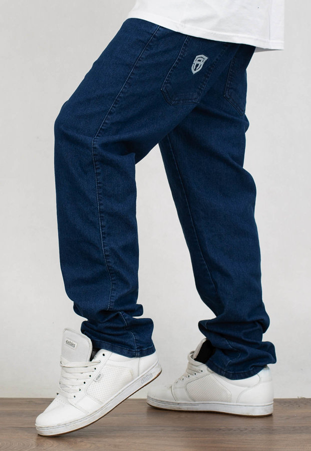 Spodnie Street Autonomy Jeans Single Line light blue