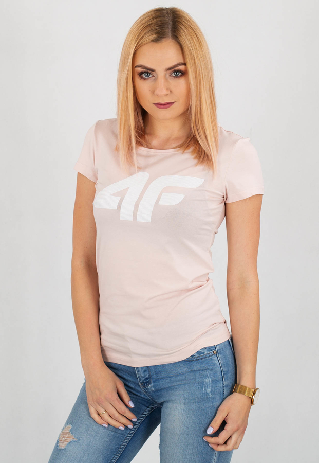T-Shirt 4F TSD005 jasny różowy