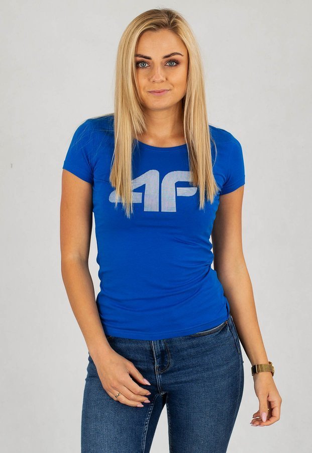 T-Shirt 4F TSD005 niebieski
